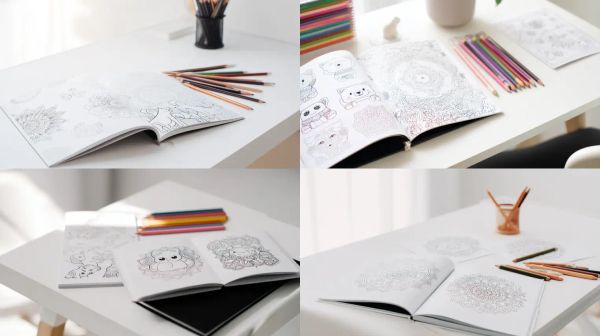 AI Coloring Pages: Craft Beautiful AI-Generated Coloring Books Easily