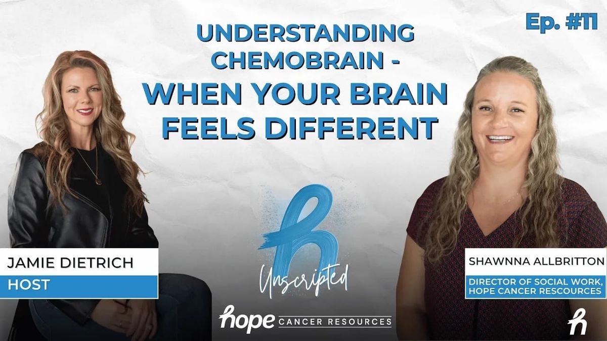 Ep. 11 - Chemobrain Reality: Managing Cancer's Mental Fog with Shawnna Allbritton