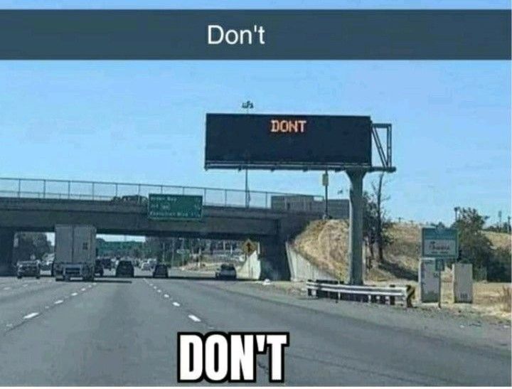 The Daemons of Don't