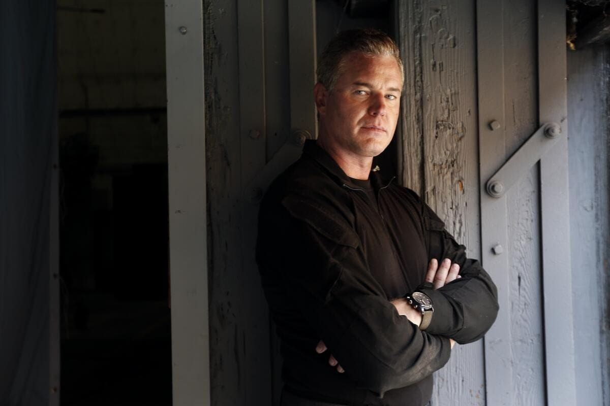 Eric Dane attending a red carpet event, known for roles in Grey’s Anatomy and Euphoria