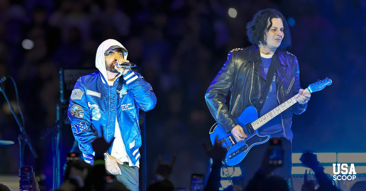 A Detroit Homecoming Eminem and Jack White’s Explosive Halftime Spectacle