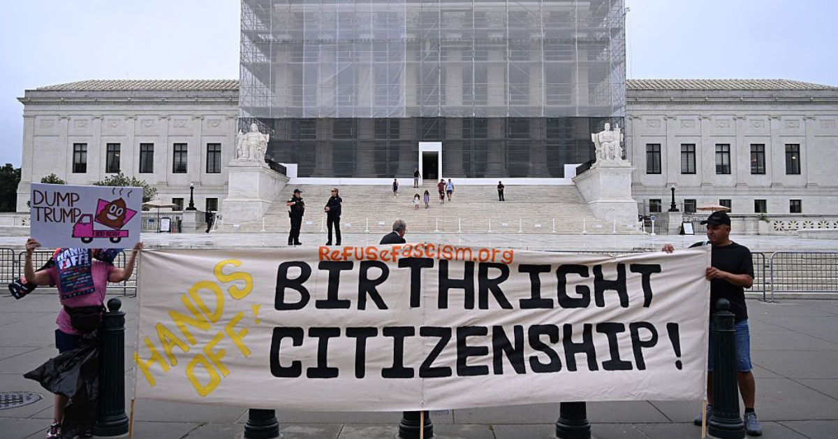 Supreme Court Takes Up Birthright Citizenship Case in Historic 14th Amendment Clash