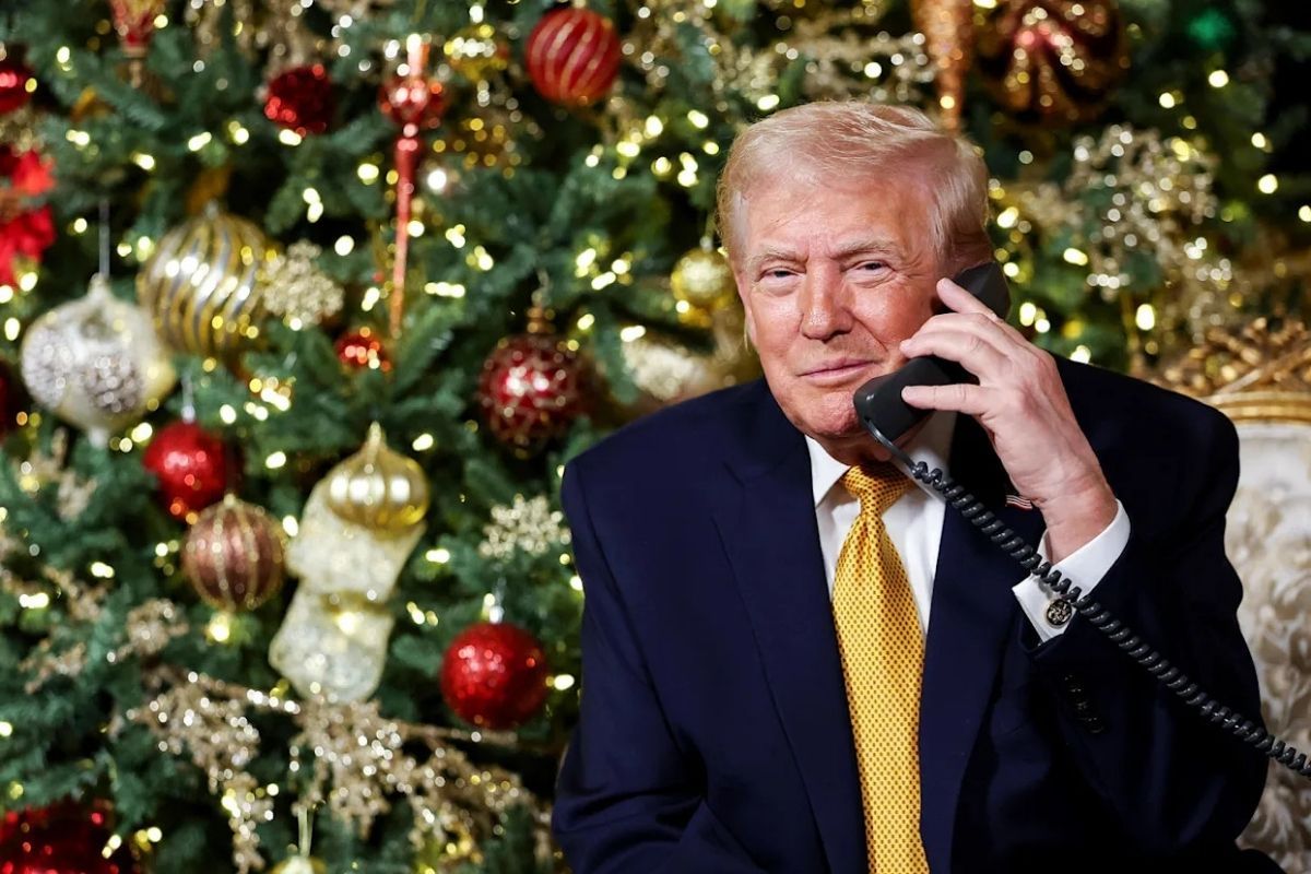 Trump Jokes About ‘Clean, Beautiful Coal’ During Christmas Calls With Kids