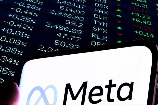 Bill Ackman and Mark Zuckerberg associated with Meta AI investment news