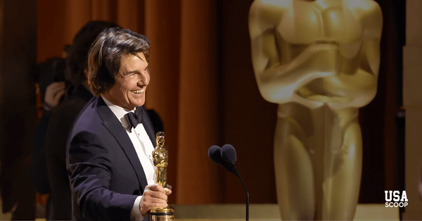 Tom Cruise Creates Hollywood History With Explosive Oscar Winning Speech