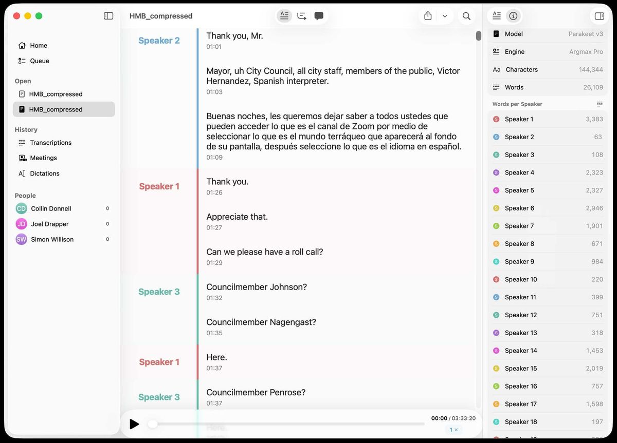 MacWhisper Now Supports Automatic Speaker Recognition