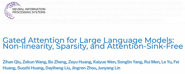 China’s Only Winner: Alibaba Qwen Wins Best Paper at Top Global AI Conference