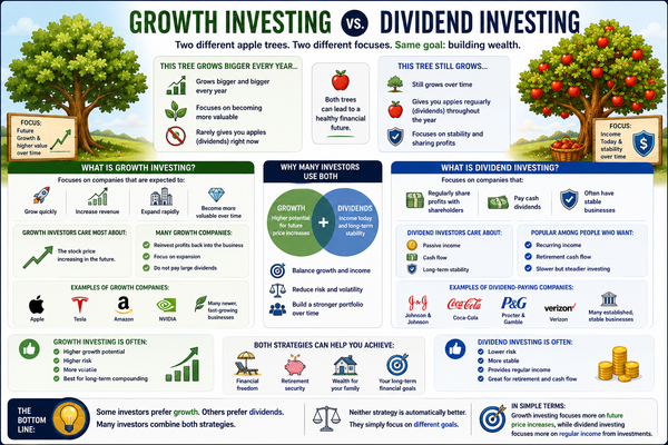 Growth vs Dividend Investing