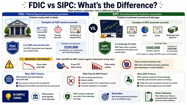 FDIC vs SIPC