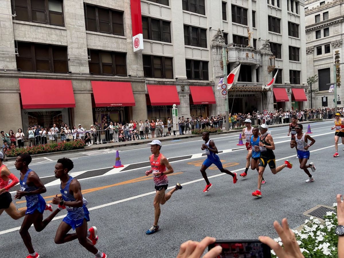 WB059: Watching a marathon in real life for the first time