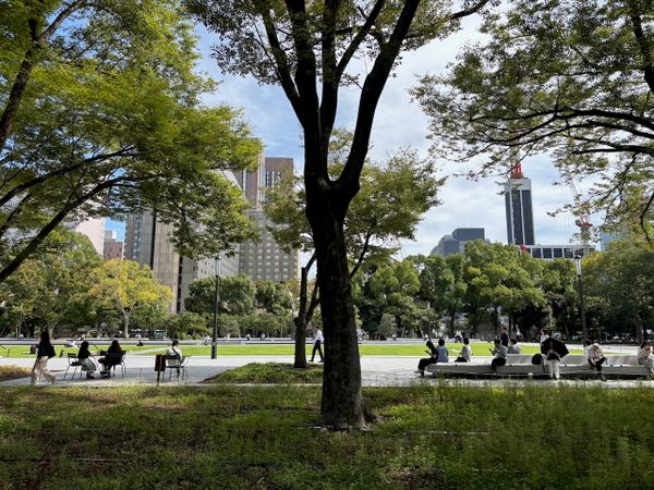 WB060: Park-ing and Library-ing in Hibiya