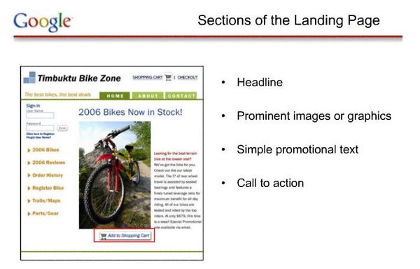 Landing Pages and Google AdWords, Part II
