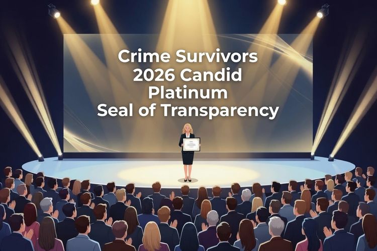 Crime Survivors Earns Candid’s Highest Honor: What the Platinum Seal of Transparency Really Means