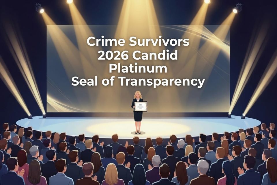 Crime Survivors Earns Candid’s Highest Honor: What the Platinum Seal of Transparency Really Means