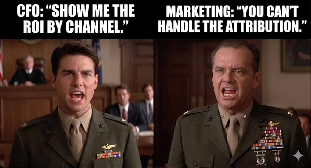 Attribution is the last safe haven for people who can’t explain where the money went.