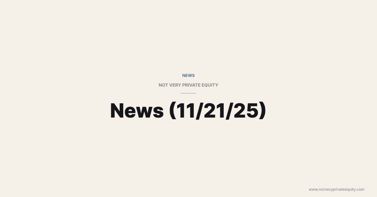 News (11/21/25)