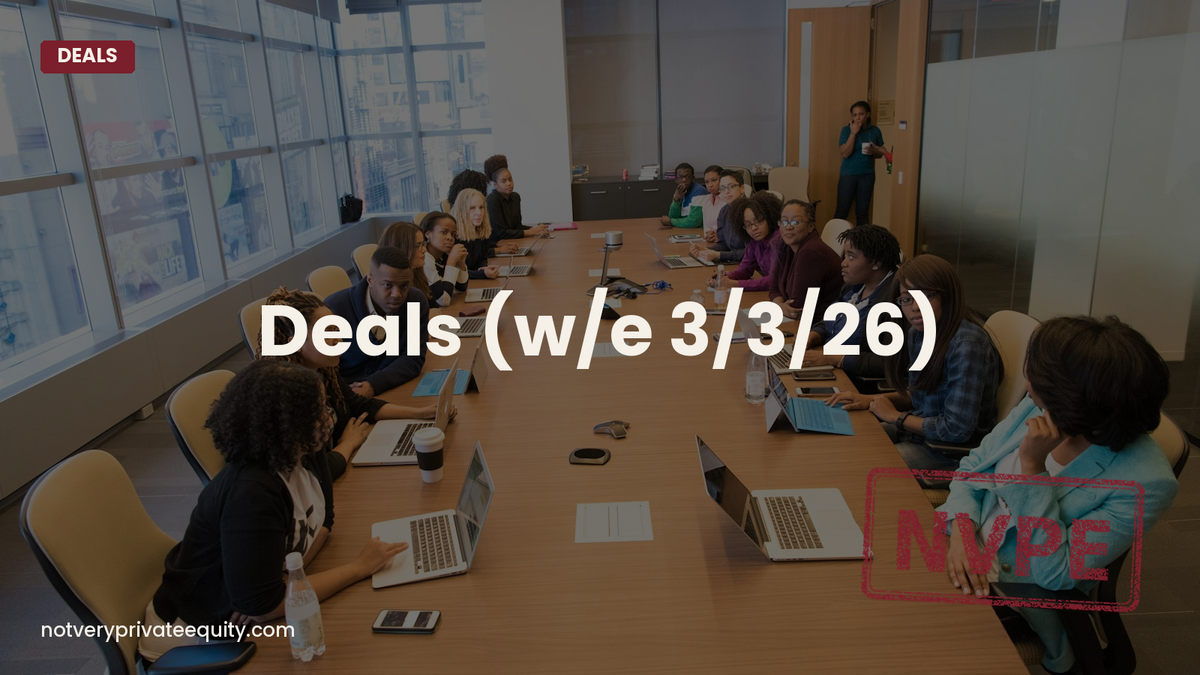 Deals (w/e 3/3/26)