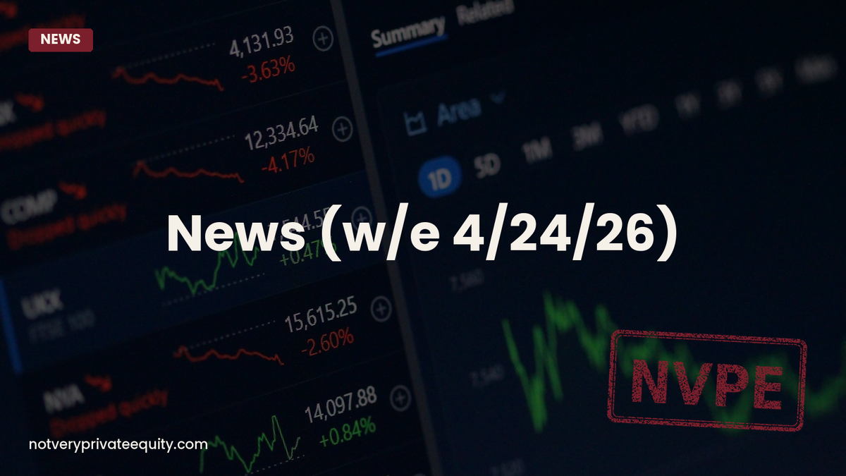 News (w/e 4/24/26)