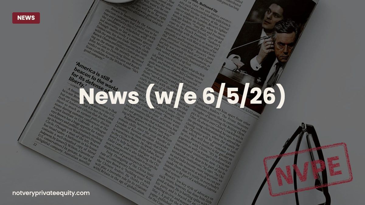 News (w/e 6/5/26)