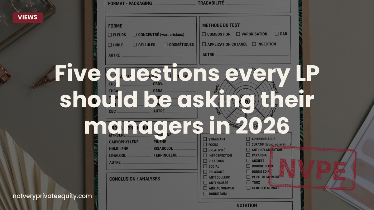 Five questions every LP should be asking their managers in 2026