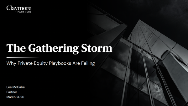Private equity’s old playbook did not break. It expired.