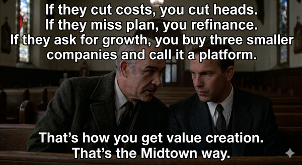 Private equity is very good at escalation. Less good at knowing when escalation has become the problem.