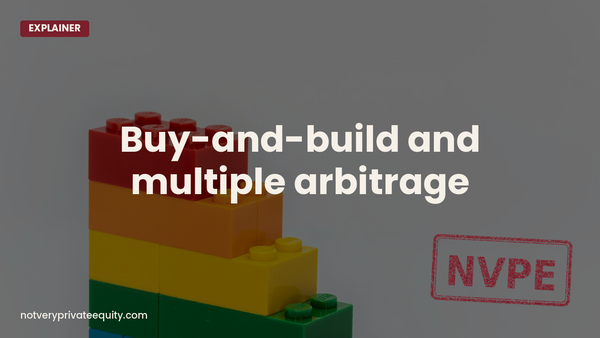 Buy-and-build and multiple arbitrage