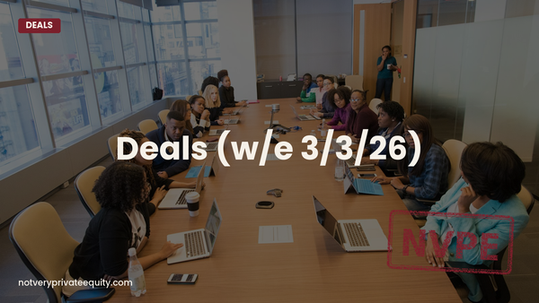 Deals (w/e 3/3/26)
