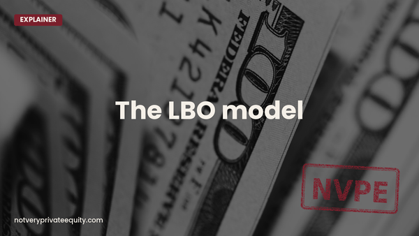The LBO model