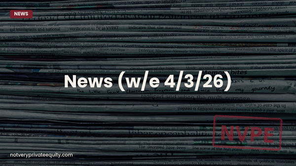 News (w/e 4/3/26)