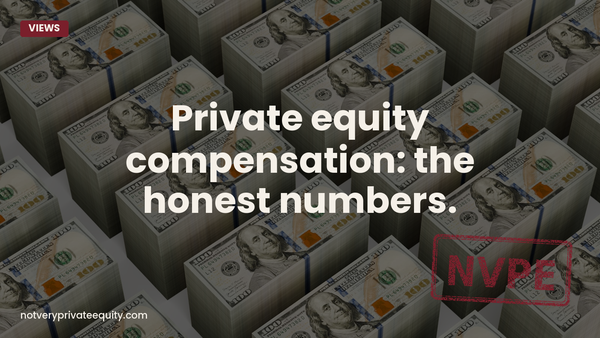 Private equity compensation: the honest numbers