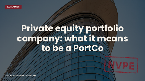Private equity portfolio company: what it means to be owned by PE