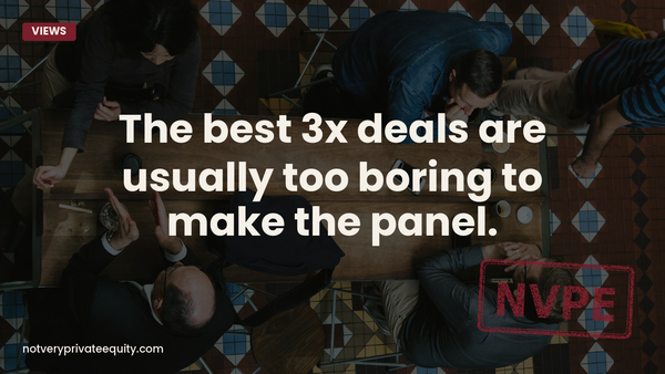 The best 3x deals are usually too boring to make the panel.
