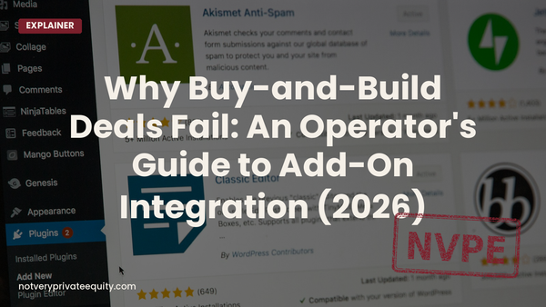 Why Buy-and-Build Deals Fail: An Operator's Guide to Add-On Integration (2026)