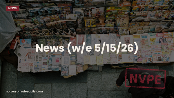 News (w/e 5/15/26)