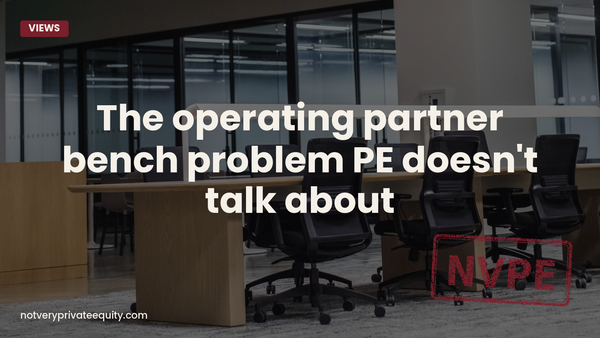 The operating partner bench problem PE doesn't talk about