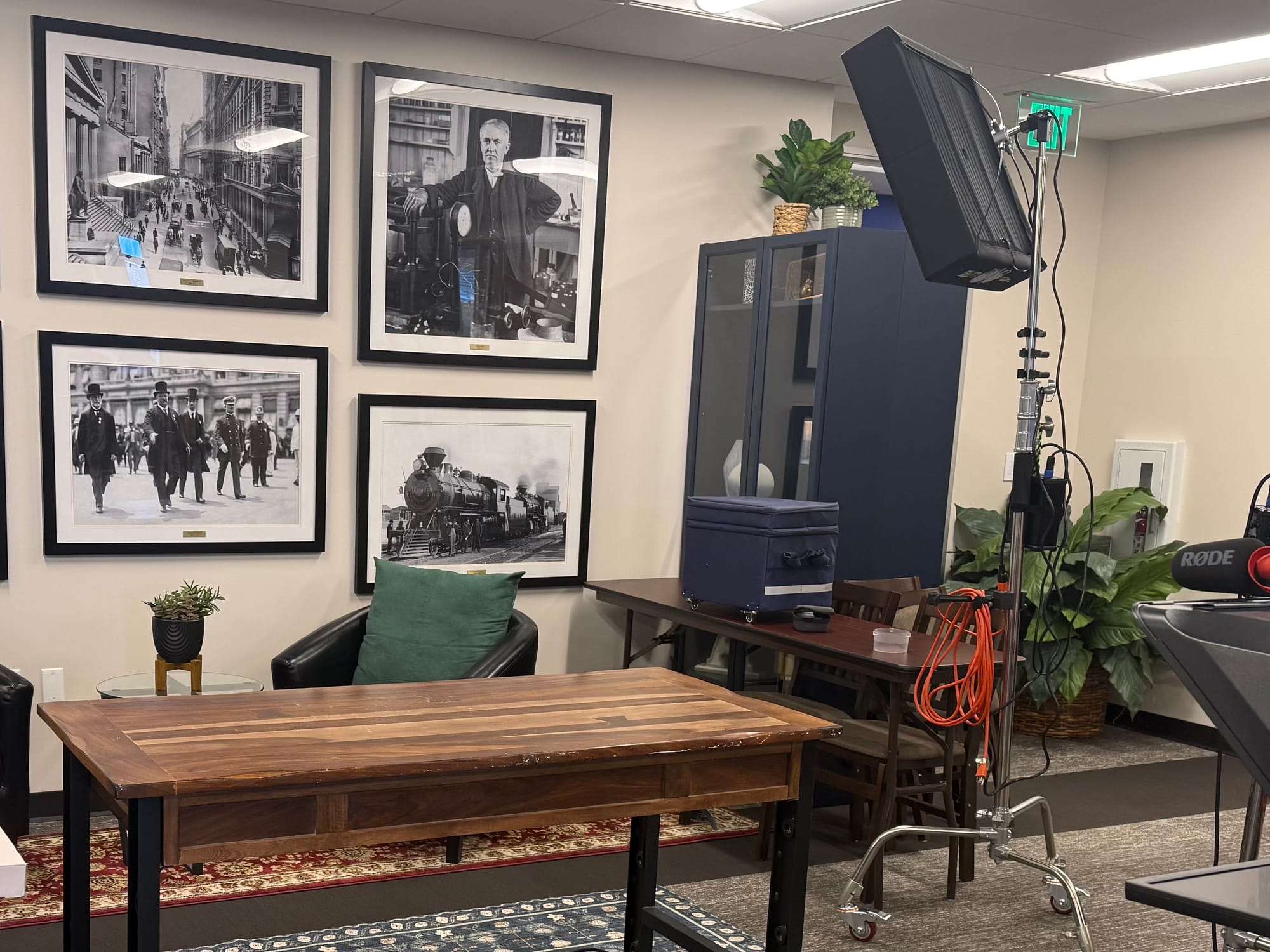 Fiscal Fridays studio at American Retirement Advisors