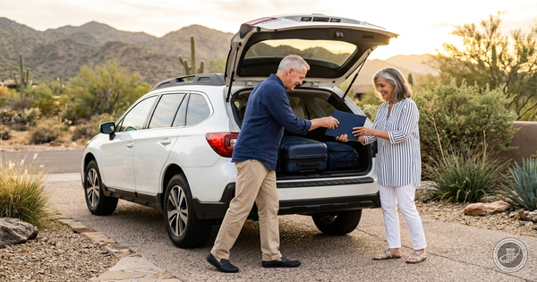 Two addresses, one plan, and the county line. What six months away does to a Medicare Advantage plan, the difference between visiting and moving, and why Original Medicare has no county line.