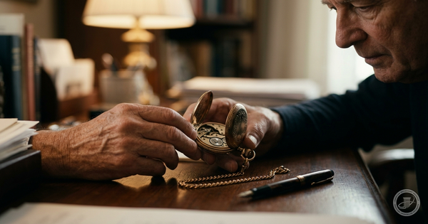 Why does an 1878 pocket watch run our show?