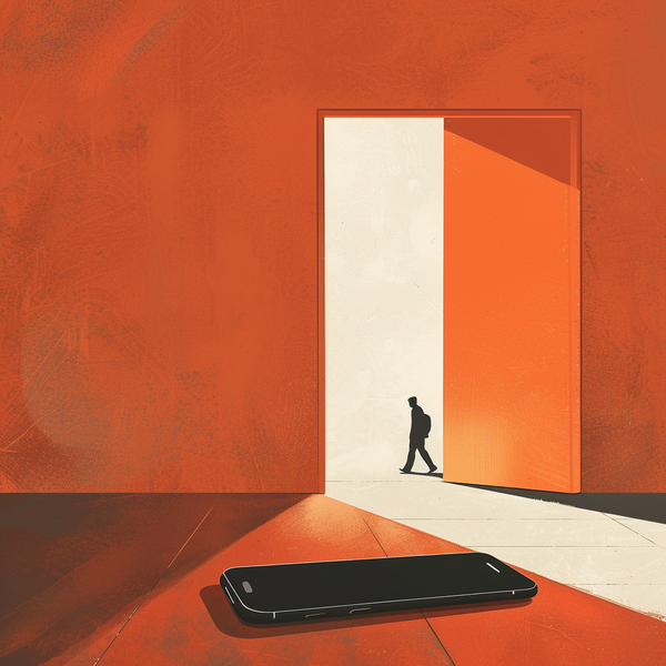 Zostawiłem telefon w domu. I poczułem się wolny.