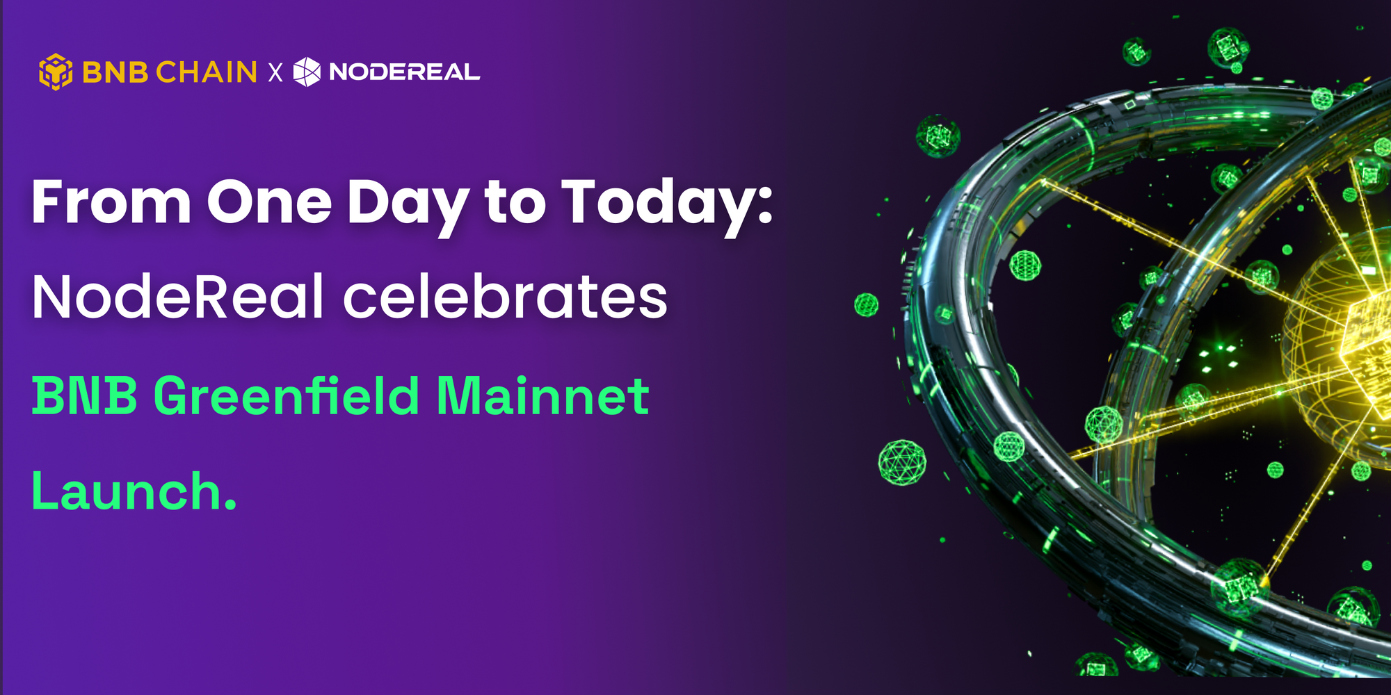 NodeReal Celebrates Greenfield Mainnet Launch