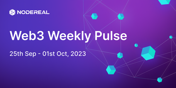 Web3 Weekly Pulse: 25th Sep - 01st October