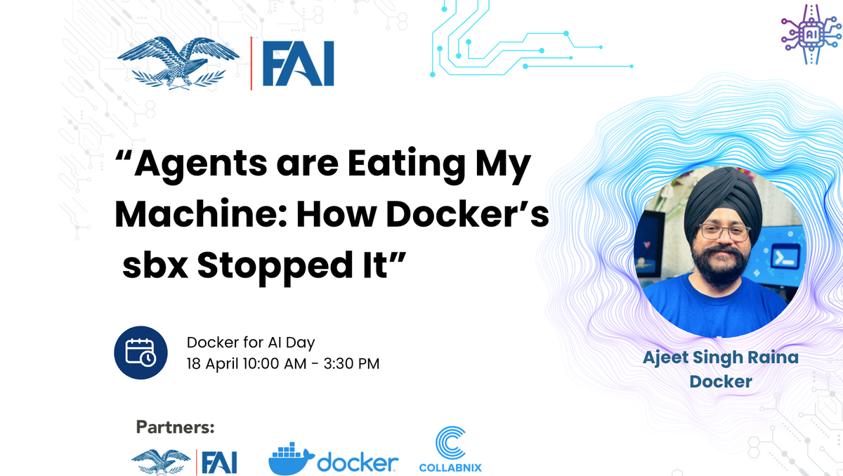 How Autonomous AI Agents Become Secure by Design With Docker Sandboxes
