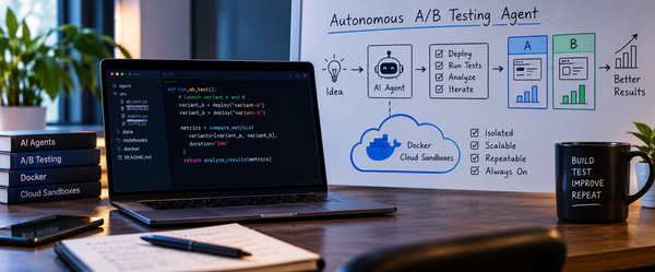 Build an Autonomous A/B Testing Agent on Docker Cloud Sandboxes