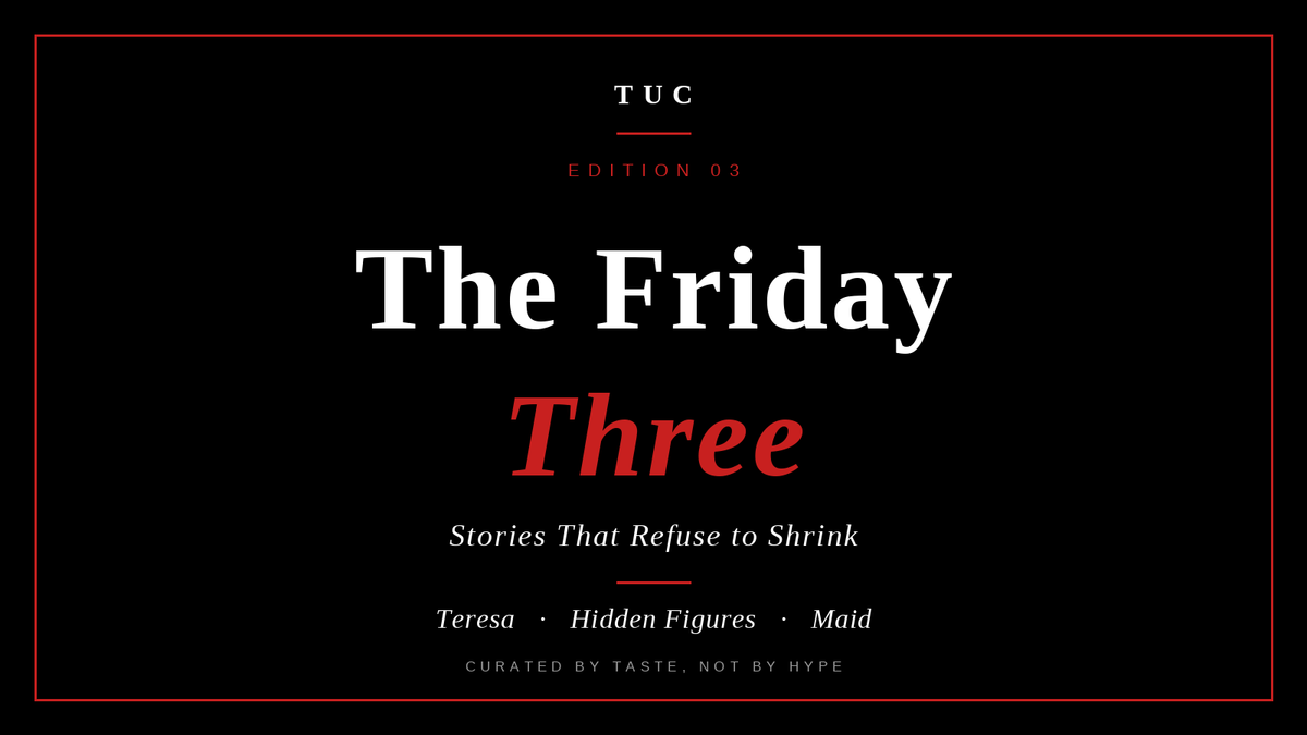 The Friday Three: Stories That Refuse to Shrink