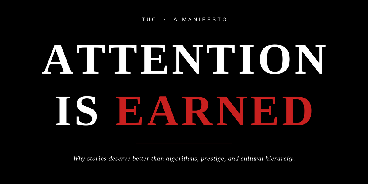 Attention Is Earned