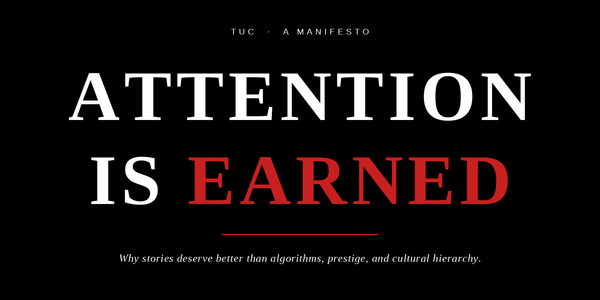 Attention Is Earned