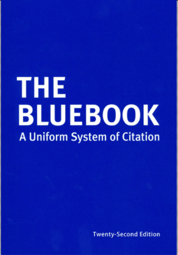 I Don't Bluebook