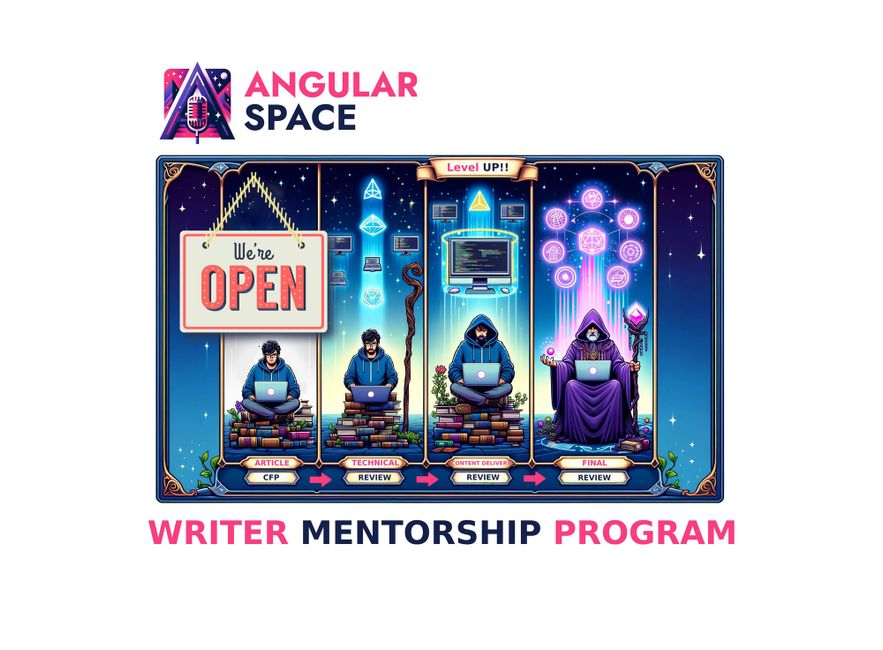 Apply to join Angular Space Mentorship Program