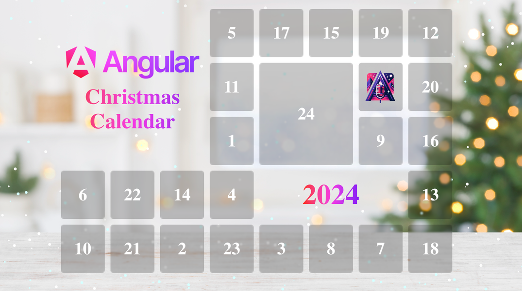 Angular Christmas Calendar is back!